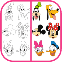 How To Draw Mickey Mouse иконка