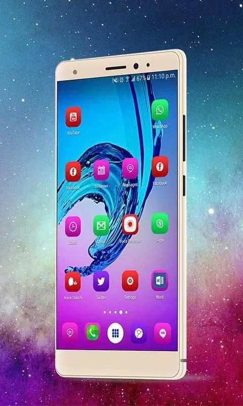 Launcher for Galaxy J7 Prime स्क्रीनशॉट 1
