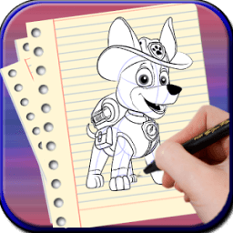 ikon How to Draw Paw Patrol