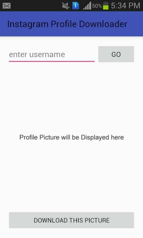 Insta Profile Downloader screenshot 3