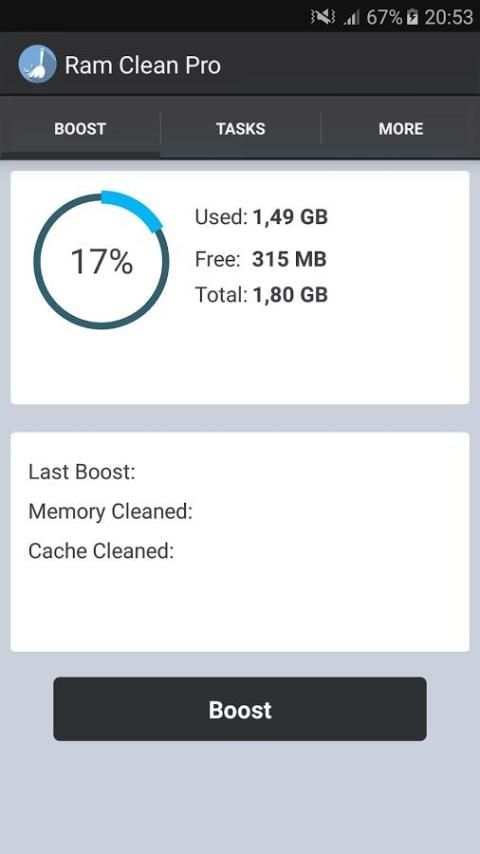 Ram Clean Pro скриншот 3