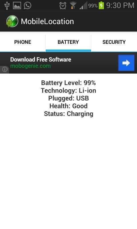 Mobile Location скриншот 2