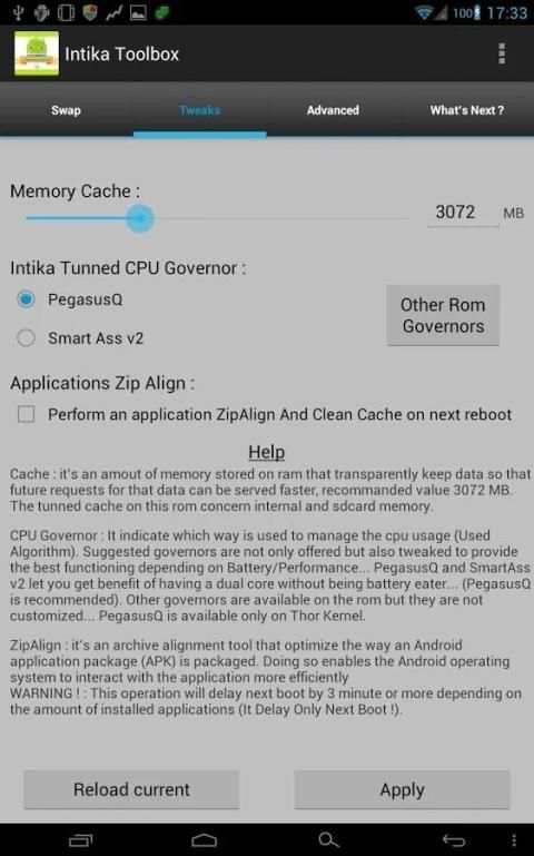 Intika Rom Toolbox Lite screenshot 5