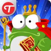 King of Frogs Puzzle Pond logo