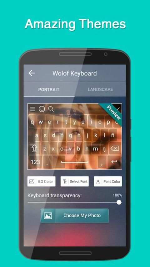 Wolof Keyboard screenshot 1