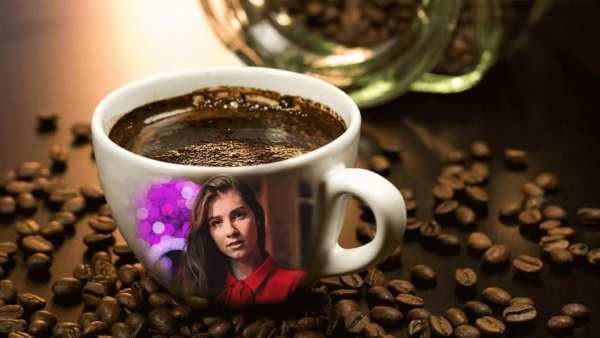 Coffee Cup GIF Photo Frame screenshot 5