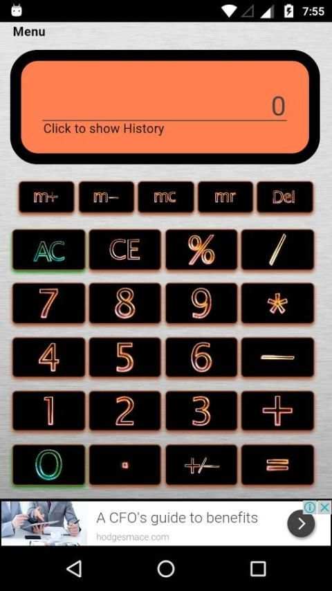 Calculator - Free Calculator скриншот 1