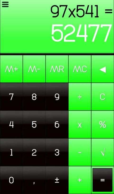 THEME FOR SCALC GLOSSY GREEN screenshot 4