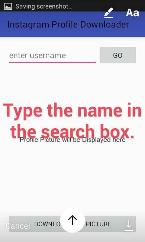 Insta Profile Downloader screenshot 2