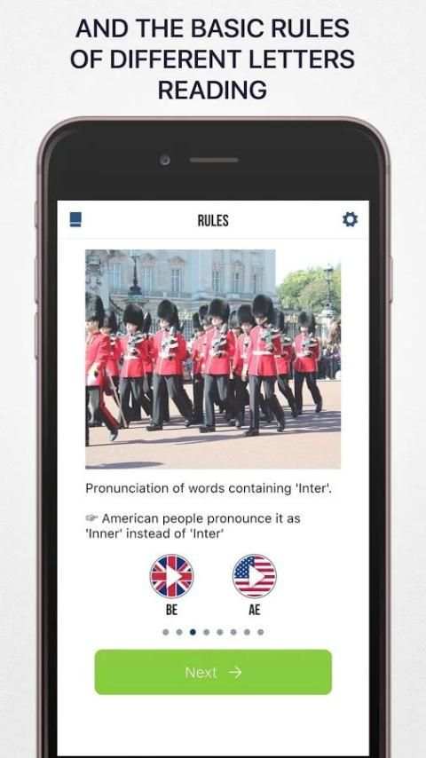 British Accent Learn स्क्रीनशॉट 1