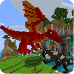 Dinosaur Dragon Craft أيقونة