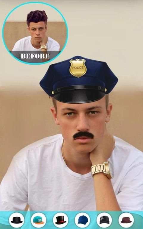 Cap & Hat Photo Editor скриншот 10