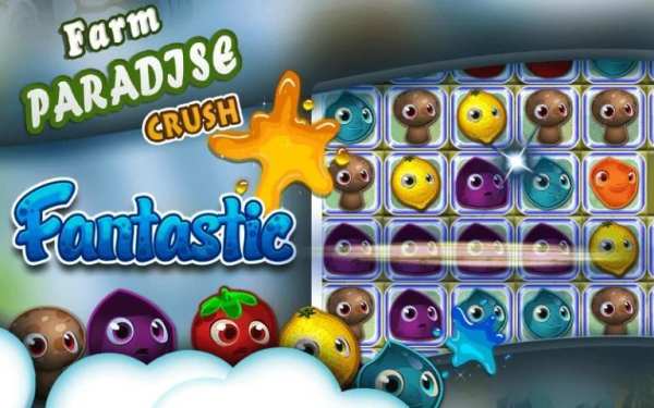 Farm Paradise Crush स्क्रीनशॉट 1
