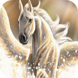 ikon White horse live wallpaper