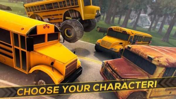 Bus Racing vs Moto GP screenshot 1