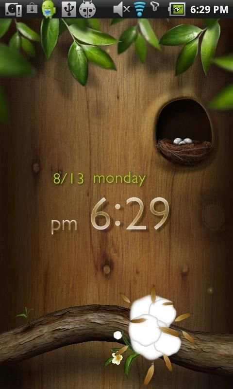 Tia Locker Ani Bird Theme स्क्रीनशॉट 1