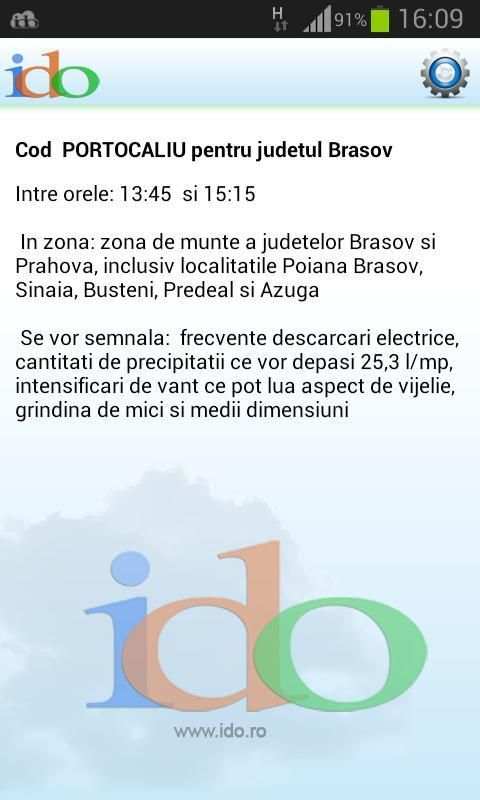 Alerte meteo ido screenshot 4