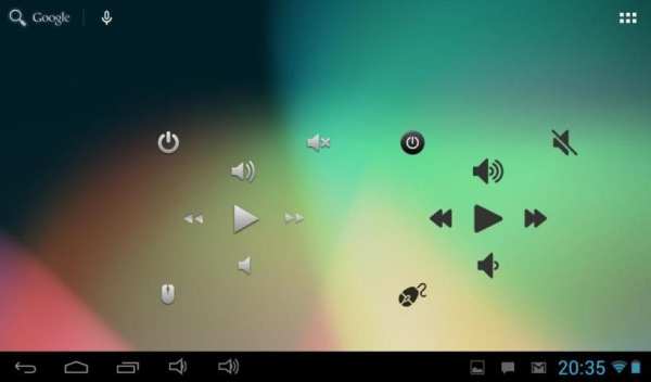 Remote Control Widget for PC स्क्रीनशॉट 1