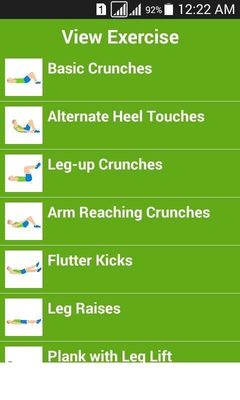 Exercises Abdominales Glutes скриншот 1