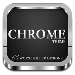 CHROME APEX NOVA GO ADW THEME иконка