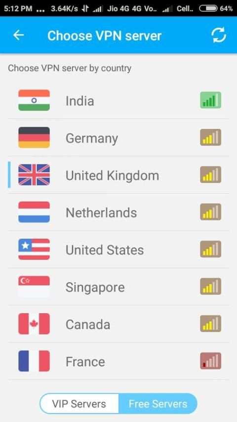 HERO VPN screenshot 1