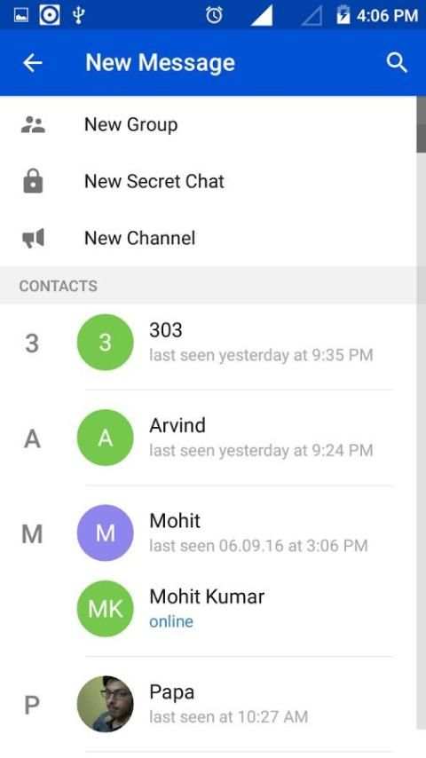SKY MESSENGER screenshot 2