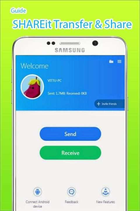 SHAREit Transfer & Share Tips screenshot 1