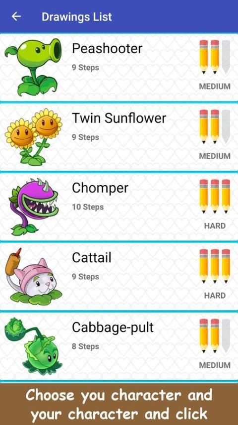How To Draw Plants Vs Zombies скриншот 7