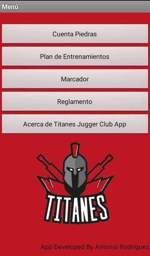 Titanes Jugger Club App screenshot 2