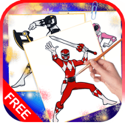 How To Draw Power Rangers иконка