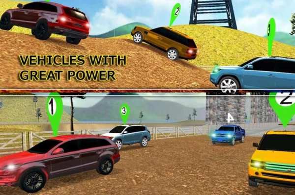 Crazy Prado Jeep Race screenshot 2