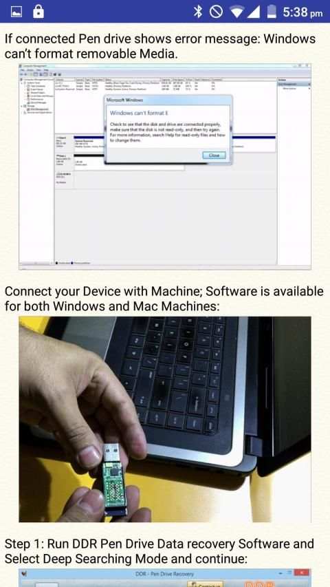 USB Drive Recovery Advisor screenshot 8
