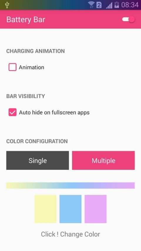 Battery Bar for iPhone 7 screenshot 5