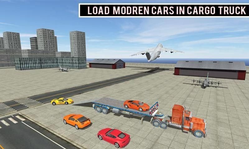 Modern Car Transporter Plane screenshot 14