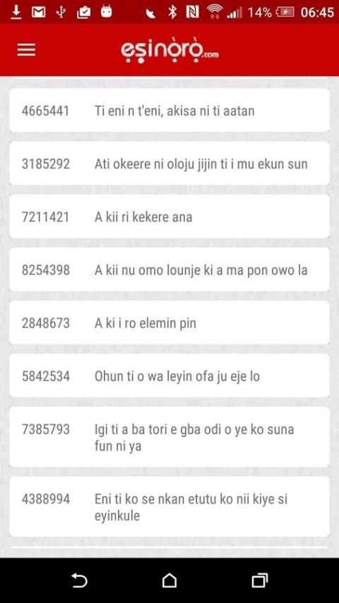 Esinoro - Owe Yoruba screenshot 7