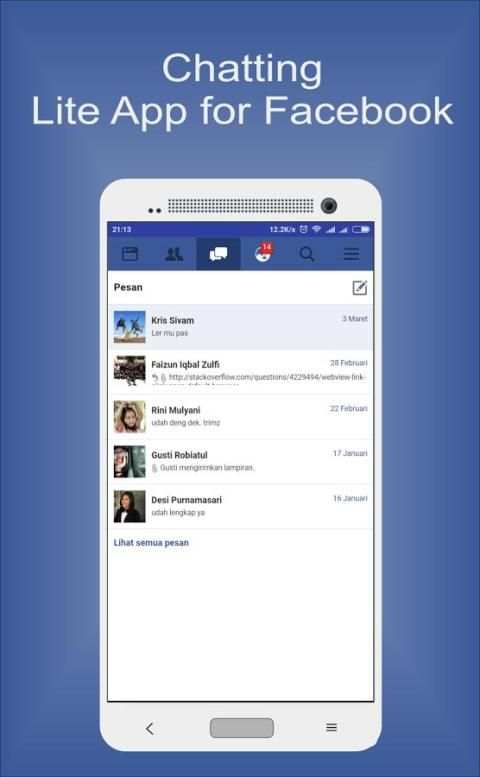 Face Lite for Facebook Lite स्क्रीनशॉट 4