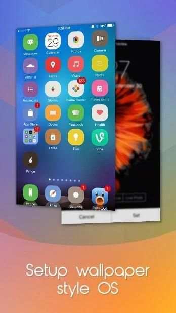 OS10 Launcher скриншот 3