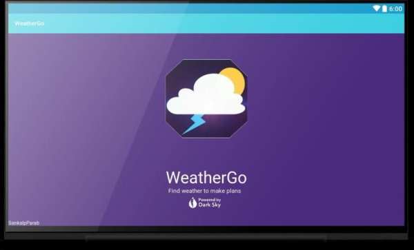 WeatherGo screenshot 1