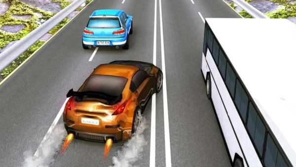 Speed Traffic Car Racing 2017 3 تصوير الشاشة