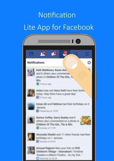 Lite App for Facebook скриншот 1