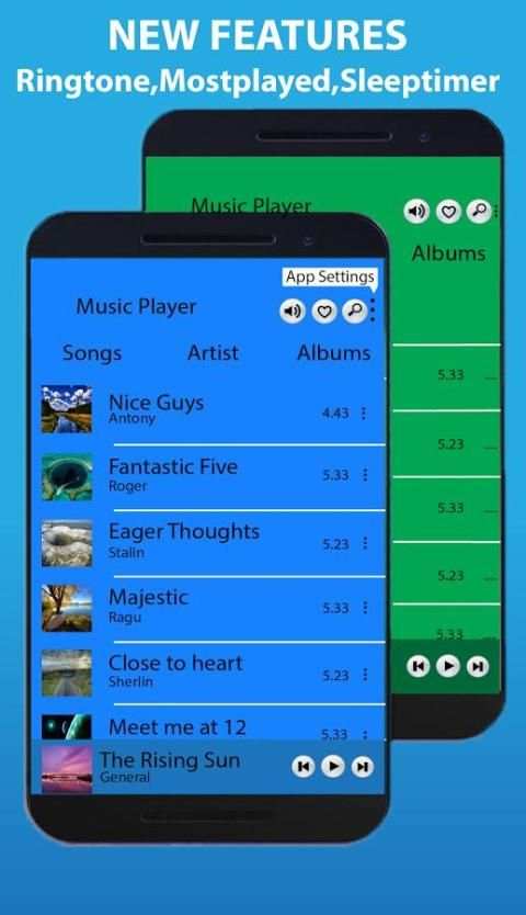 Pioneer Music Player скриншот 5
