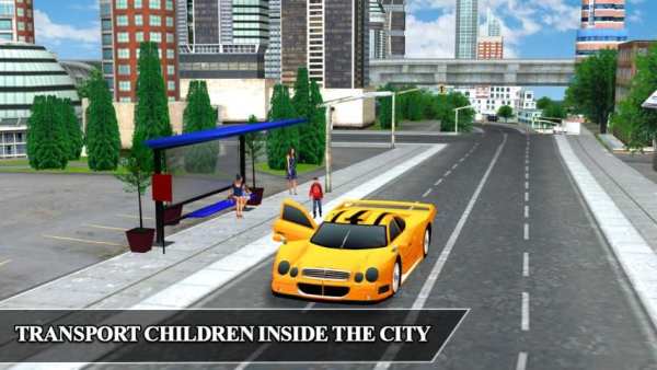 Flying Car City Transporting* screenshot 5