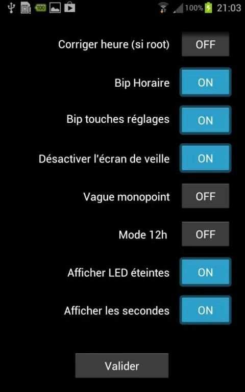 Horloge Gorgy Timing LEDI FREE скриншот 1