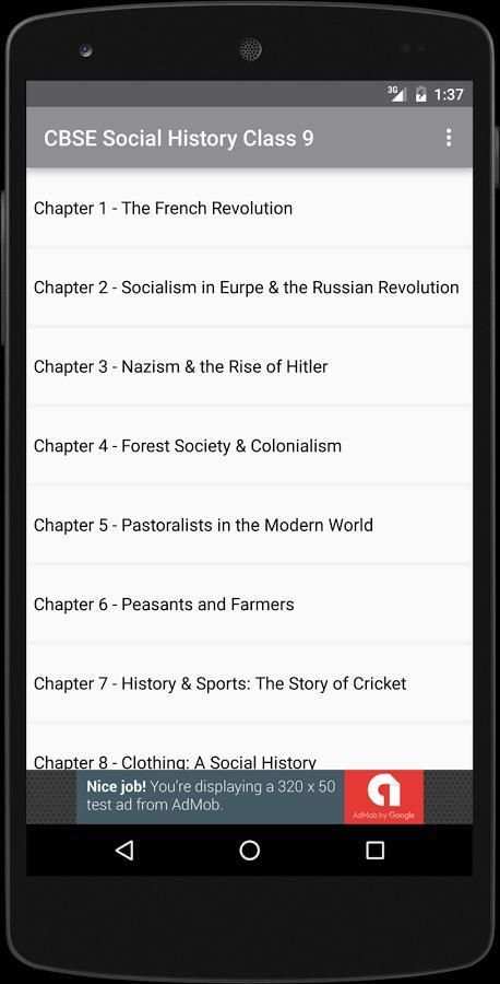 CBSE Social History Class 9 screenshot 2