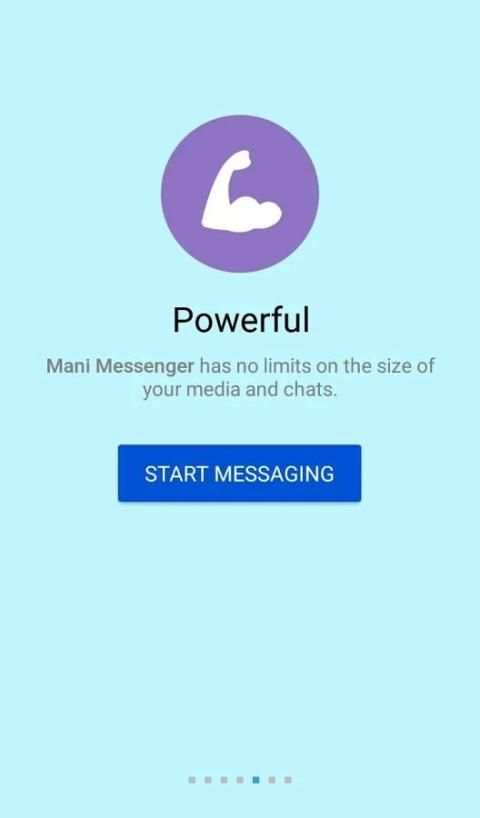 Mani Messenger screenshot 1