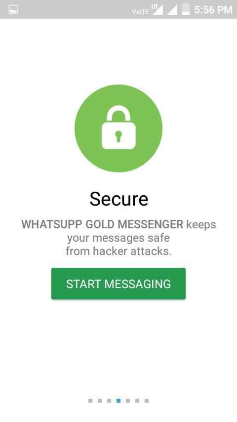 WHATSUPP GOLD MESSENGER screenshot 2