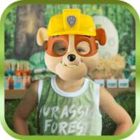 Paw Camera Patrol Sticker