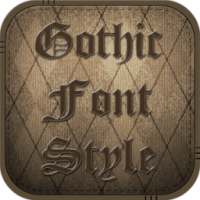 Gothic Font Style on 9Apps