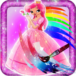 Princess Coloring Book आइकन