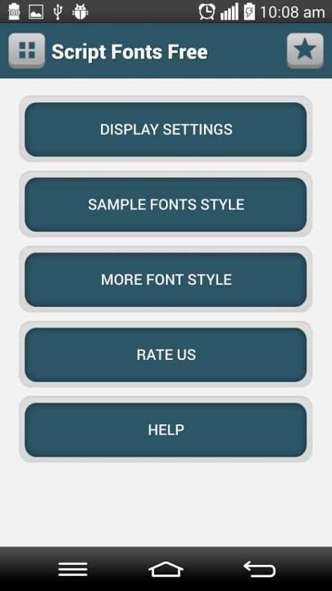 Script Fonts Free screenshot 2